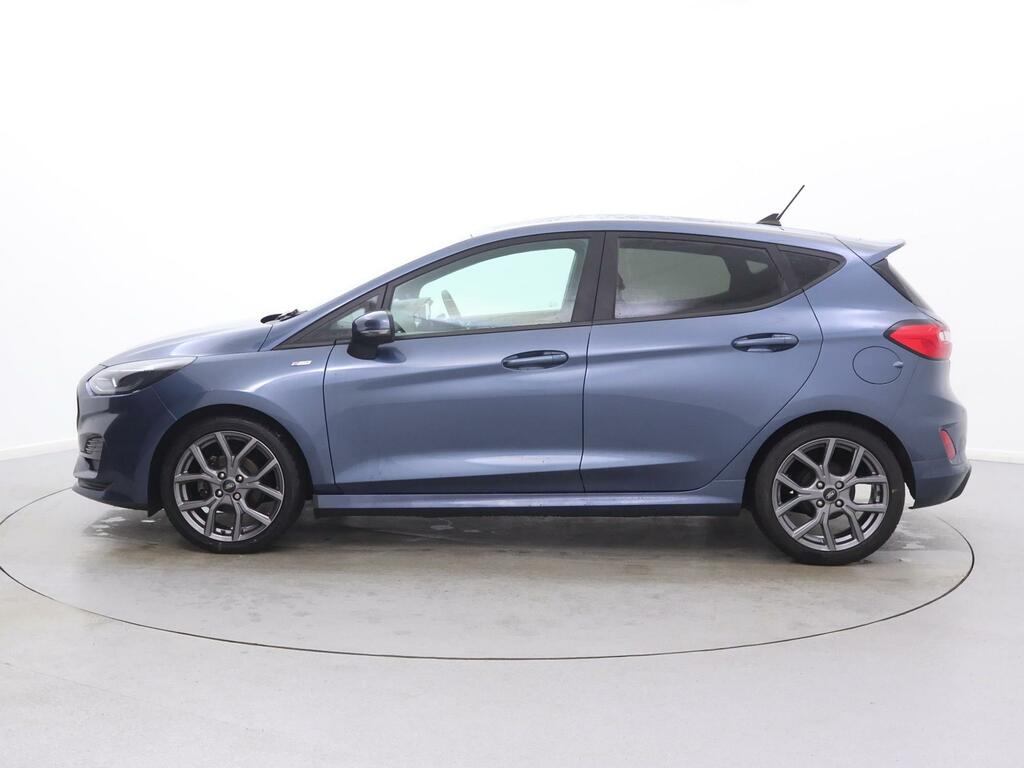 Ford Fiesta 1.0 Ecoboost Hybrid Mhev 125 St-line Edition YS72DTV Blue #4