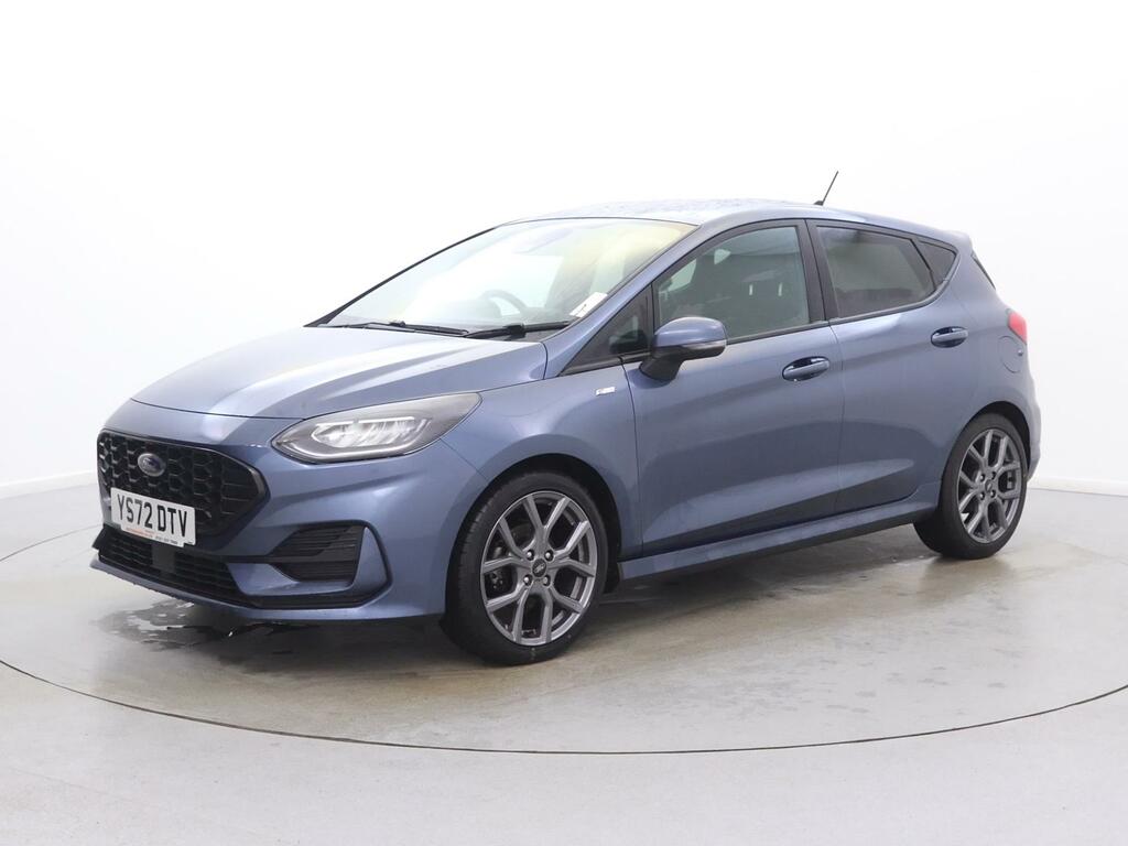 Ford Fiesta 1.0 Ecoboost Hybrid Mhev 125 St-line Edition YS72DTV Blue #3