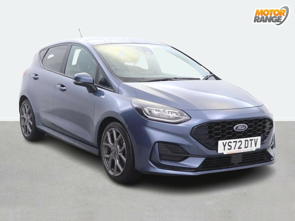 Ford Fiesta 1.0 Ecoboost Hybrid Mhev 125 St-line Edition Blue
