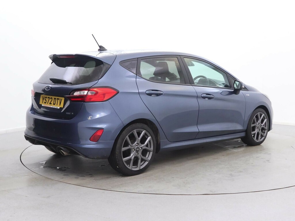 Ford Fiesta 1.0 Ecoboost Hybrid Mhev 125 St-line Edition YS72DTV Blue #5