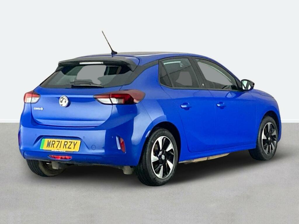 Vauxhall Corsa-e 100Kw Se Nav Premium 50Kwh 7.4Kwch WR71RZY Blue #3