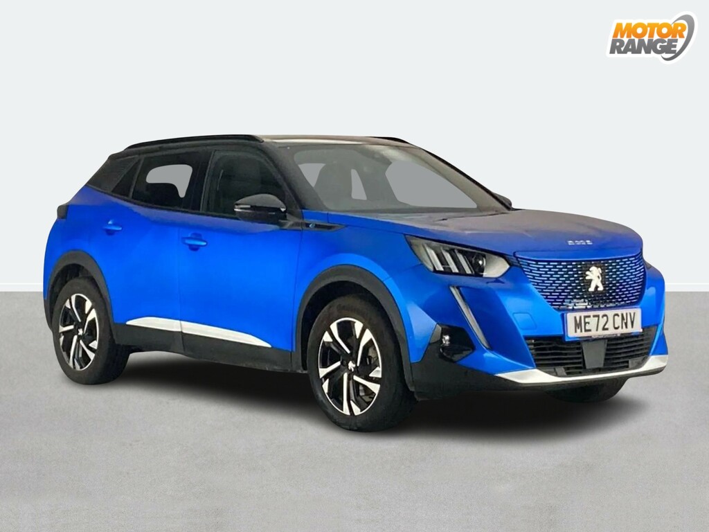 Peugeot e-2008 100Kw Gt 50Kwh Blue