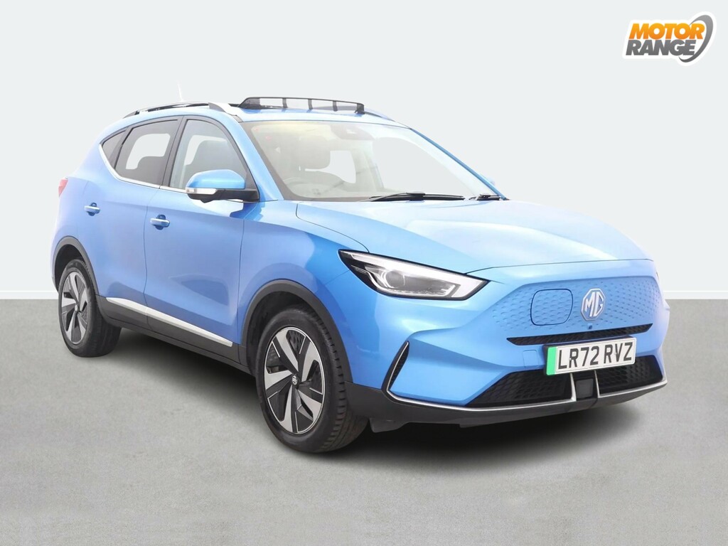 MG ZS 115Kw Trophy Ev Long Range 73Kwh Blue