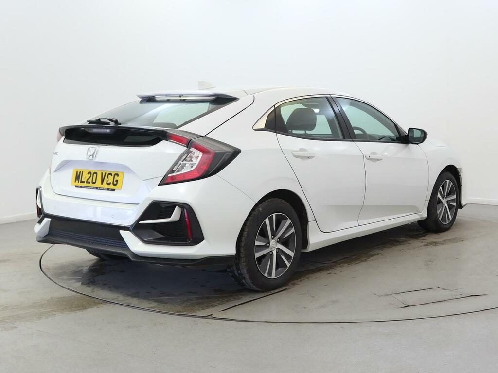 Honda Civic 1.0 Vtec Turbo 126 Se Cvt ML20VCG White #5