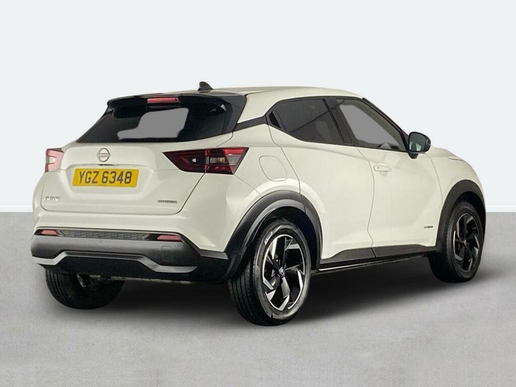 Nissan Juke 1.6 Hybrid N-connecta YGZ6348 White #3