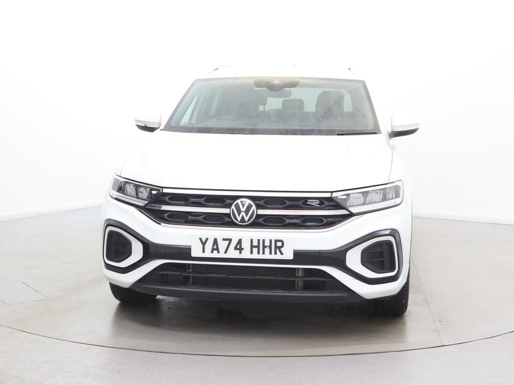 Volkswagen T-Roc 1.5 Tsi R-line Dsg YA74HHR White #2