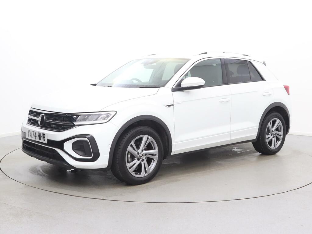 Volkswagen T-Roc 1.5 Tsi R-line Dsg YA74HHR White #3
