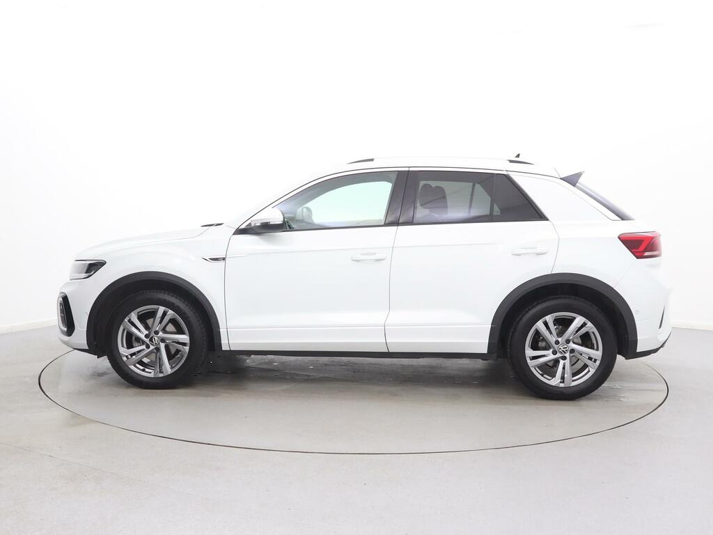 Volkswagen T-Roc 1.5 Tsi R-line Dsg YA74HHR White #4