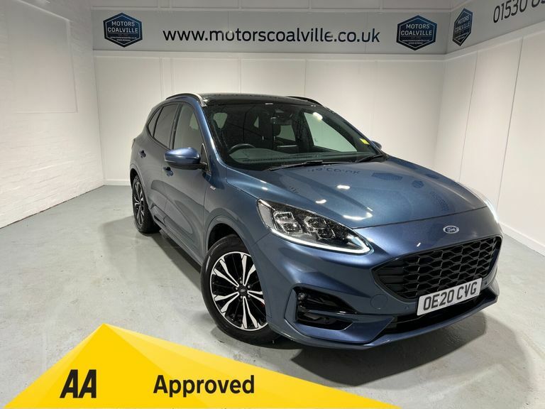 Ford Kuga 2.0 Ecoblue 190Ps 8 Spd St-line X Awd Blue