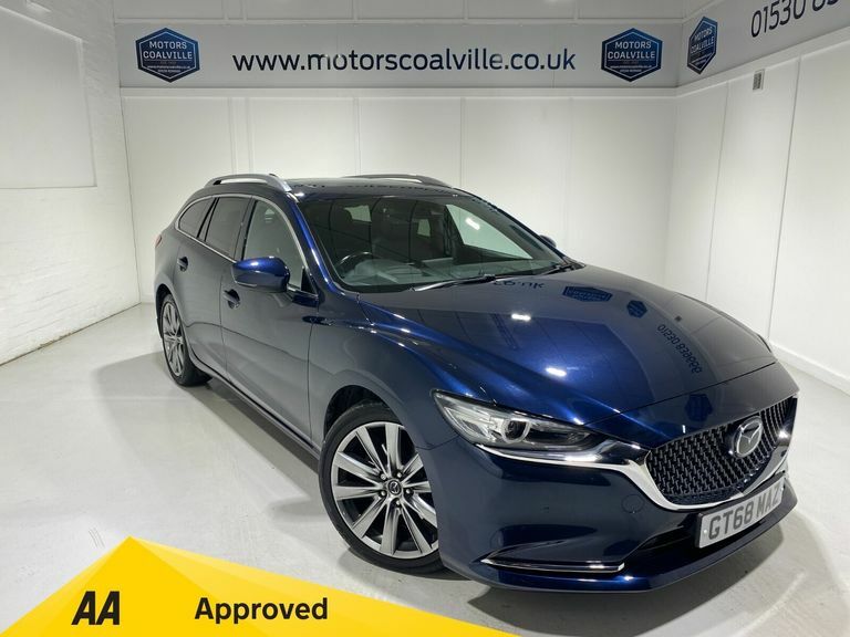 Mazda 6 2.2D Skyactiv-d 184Ps Gt Sport Nav Blue