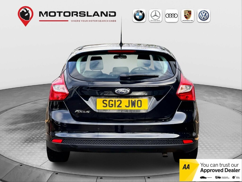 Ford Focus 1.6 Zetec Hatchback Powershift Euro 5 SG12JWO Black #6