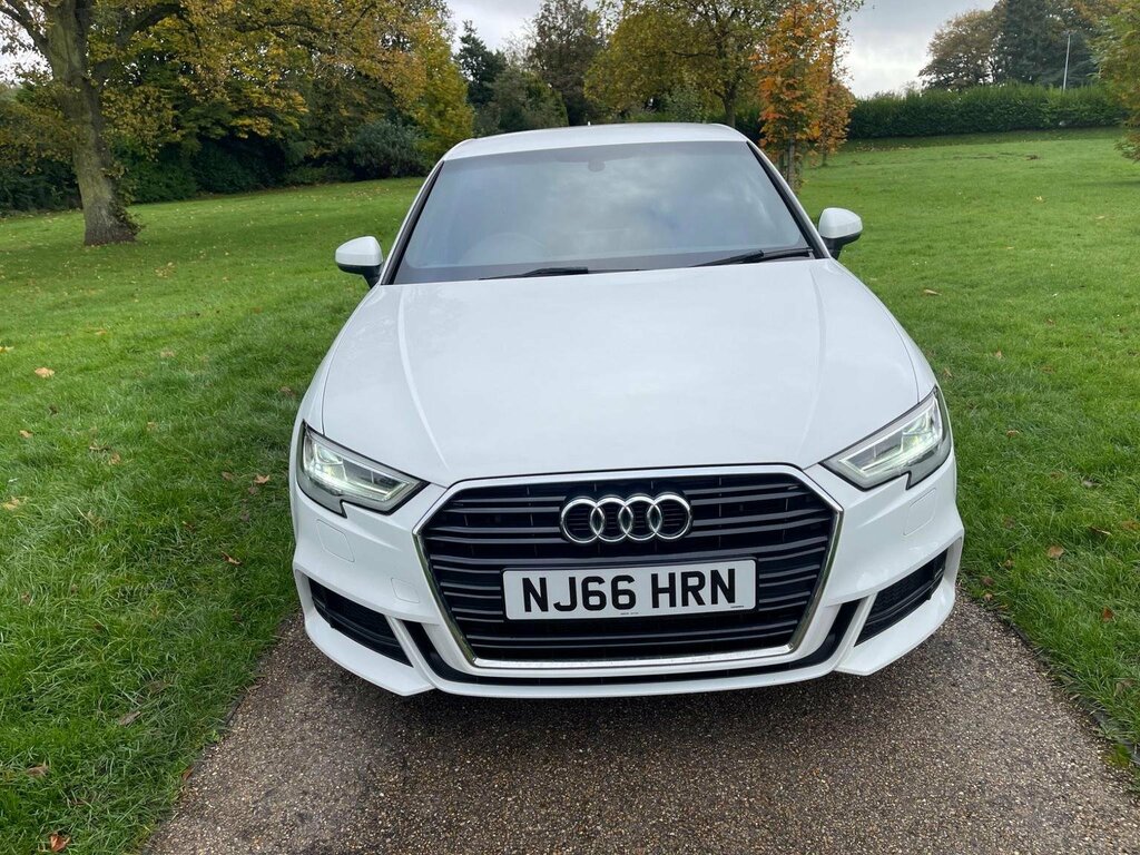 Audi A3 Hatchback 1.4 Tfsi Cod S Line Sportback Euro 6 S NJ66HRN White #5