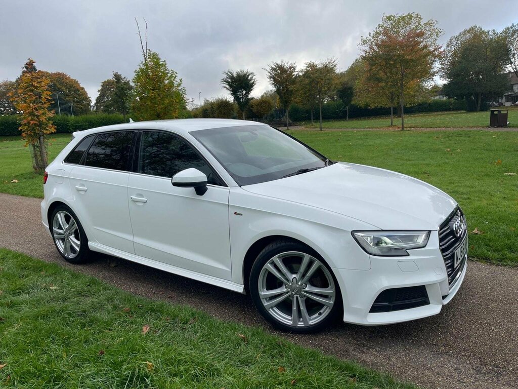 Audi A3 Hatchback 1.4 Tfsi Cod S Line Sportback Euro 6 S NJ66HRN White