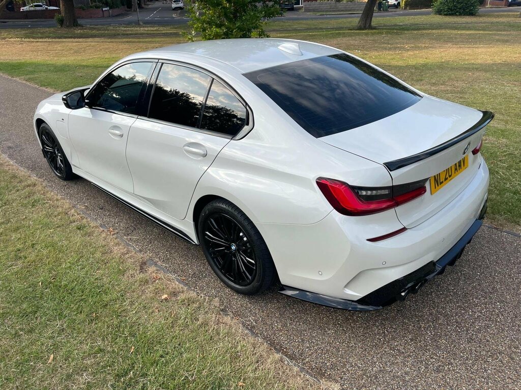 BMW 3 Series Saloon 2.0 330E 12Kwh M Sport Euro 6 Ss NL20AWV White #2