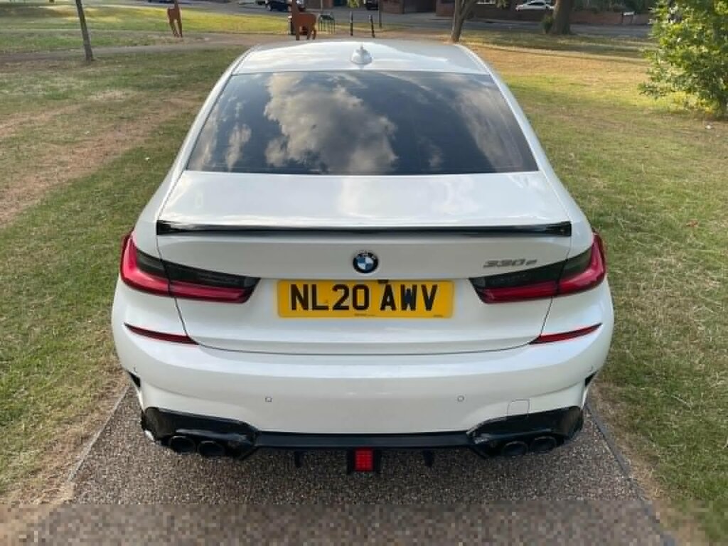 BMW 3 Series Saloon 2.0 330E 12Kwh M Sport Euro 6 Ss NL20AWV White #5