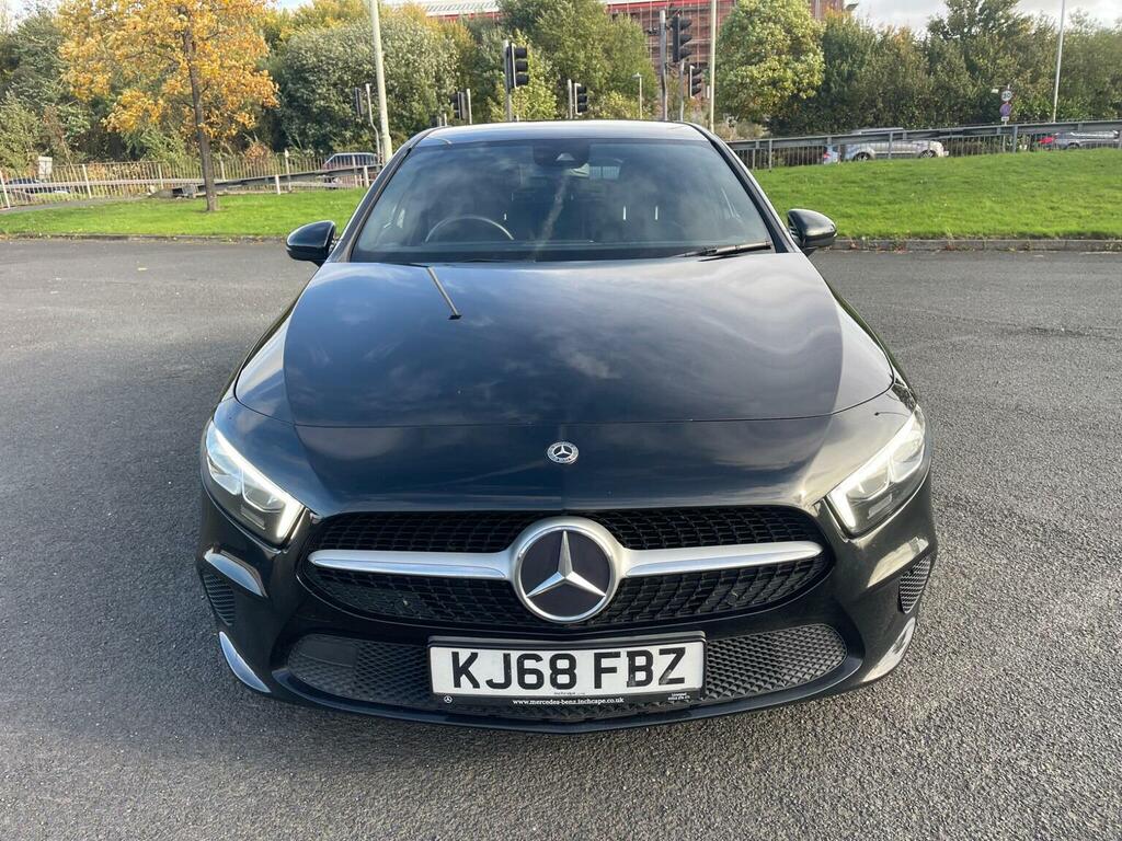 Mercedes-Benz A Class Hatchback 1.5 A180d Sport 7G-dct Euro 6 Ss KJ68FBZ Black #5