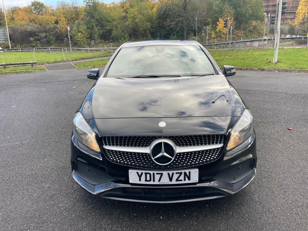 Mercedes-Benz A Class Hatchback 1.6 A160 Amg Line Euro 6 Ss 2017 YD17VZN Black #5