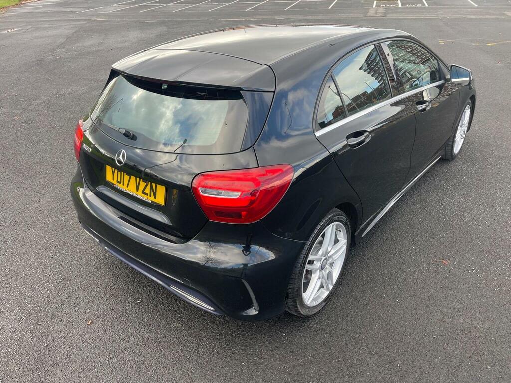 Mercedes-Benz A Class Hatchback 1.6 A160 Amg Line Euro 6 Ss 2017 YD17VZN Black #4