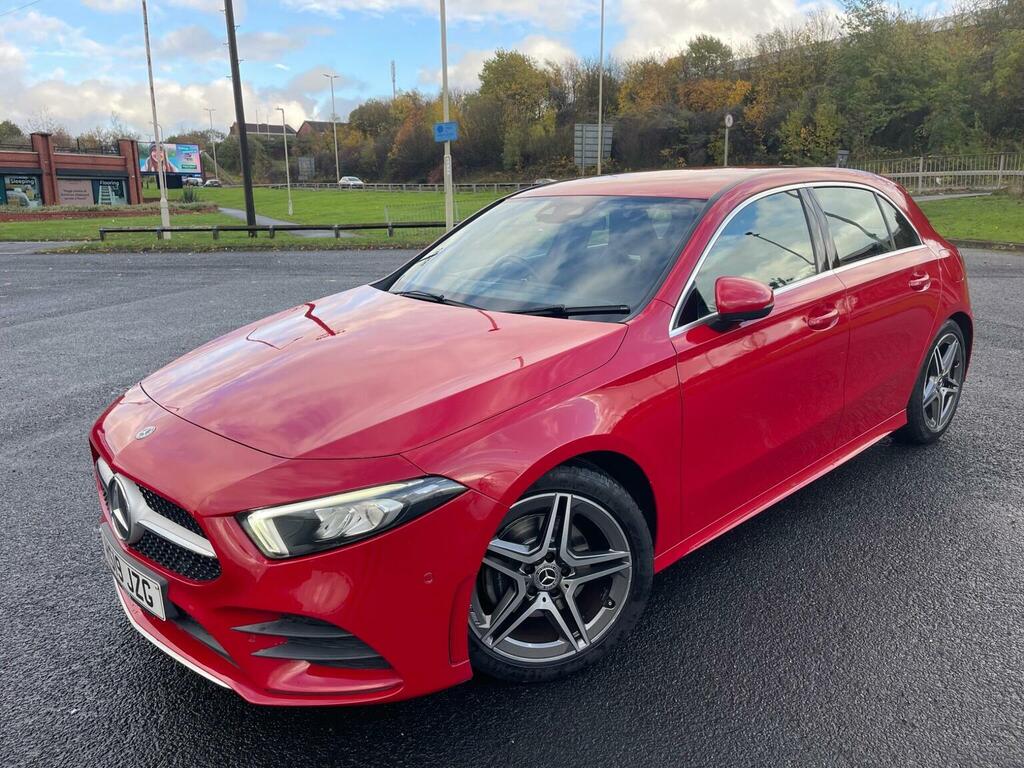 Mercedes-Benz A Class Hatchback 1.5 A180d Amg Line Executive 7G-dct Eu HS19JZG Red #3