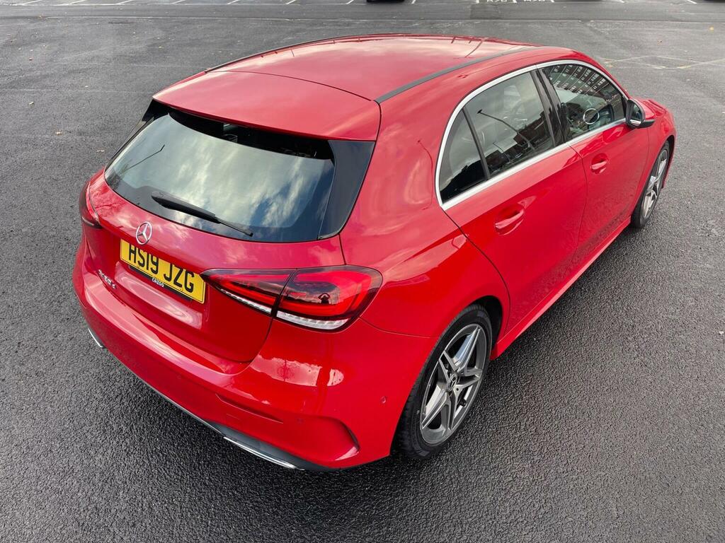 Mercedes-Benz A Class Hatchback 1.5 A180d Amg Line Executive 7G-dct Eu HS19JZG Red #4