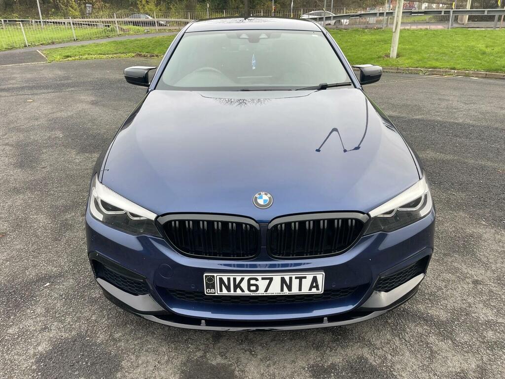 BMW 5 Series Saloon 2.0 530E 9.2Kwh M Sport Euro 6 Ss 4 NK67NTA Blue #4