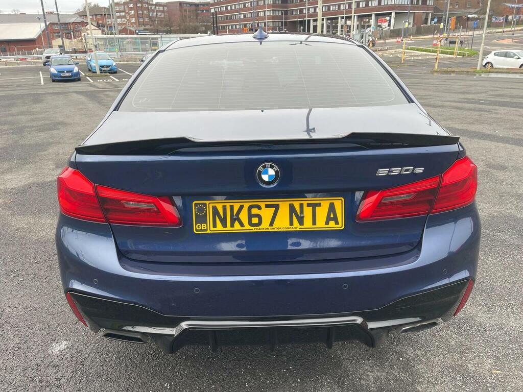 BMW 5 Series Saloon 2.0 530E 9.2Kwh M Sport Euro 6 Ss 4 NK67NTA Blue #5