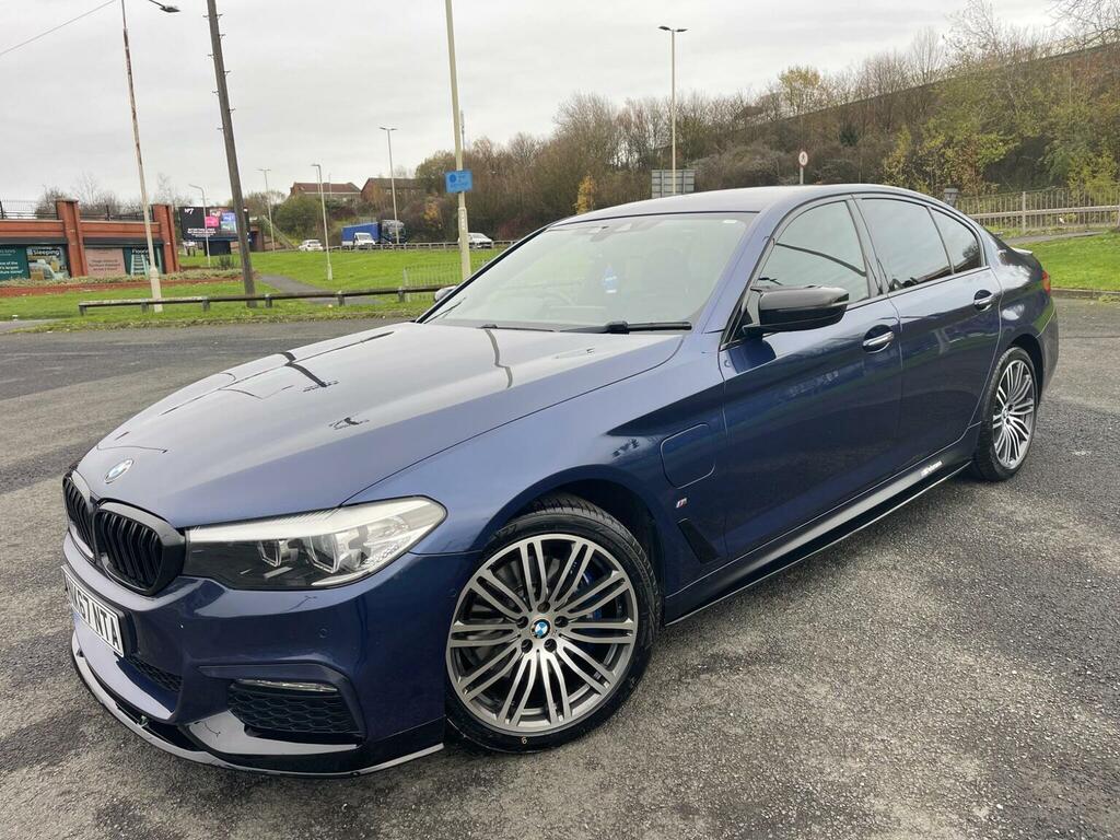 BMW 5 Series Saloon 2.0 530E 9.2Kwh M Sport Euro 6 Ss 4 NK67NTA Blue #3