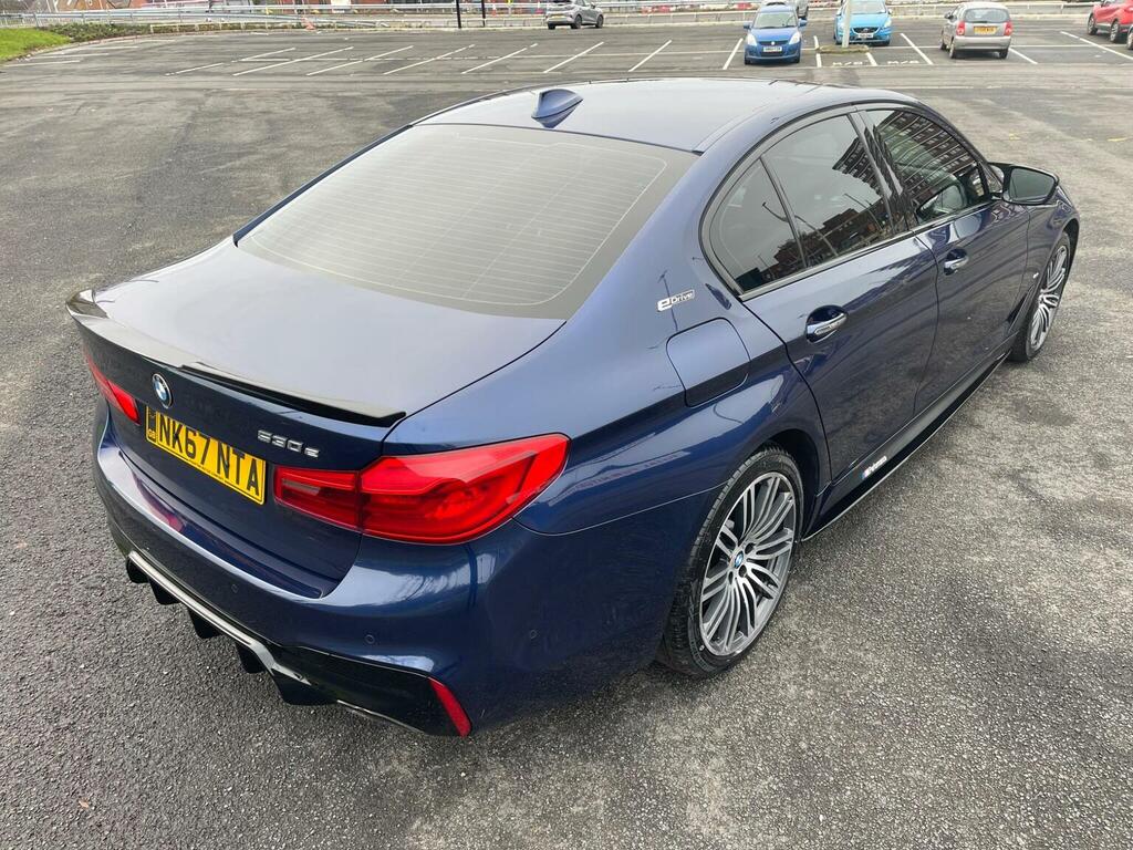 BMW 5 Series Saloon 2.0 530E 9.2Kwh M Sport Euro 6 Ss 4 NK67NTA Blue #2
