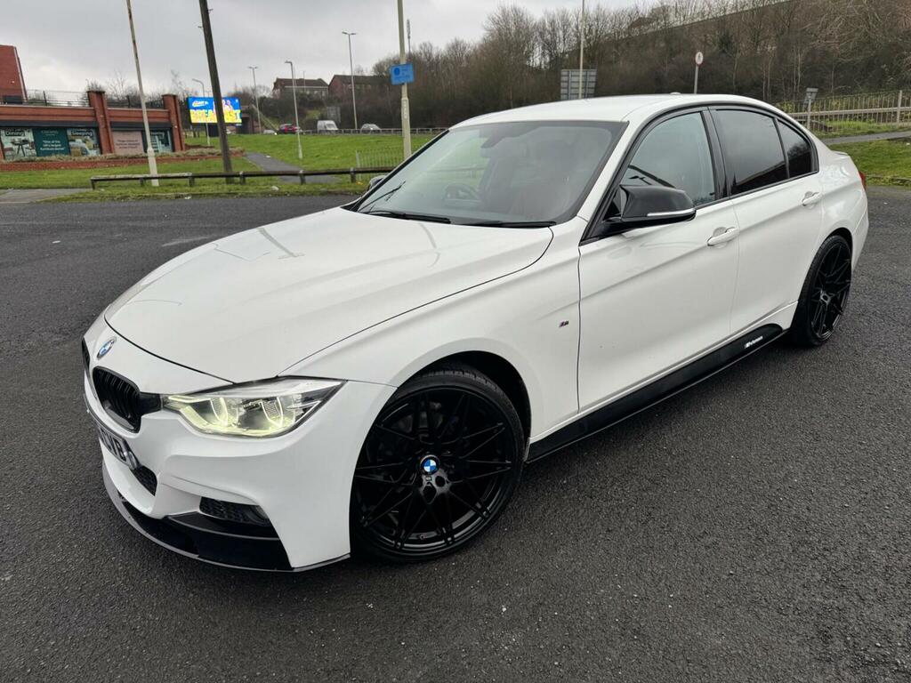 BMW 3 Series Saloon 2.0 318D M Sport Euro 6 Ss 201616 LW16CVB White #4