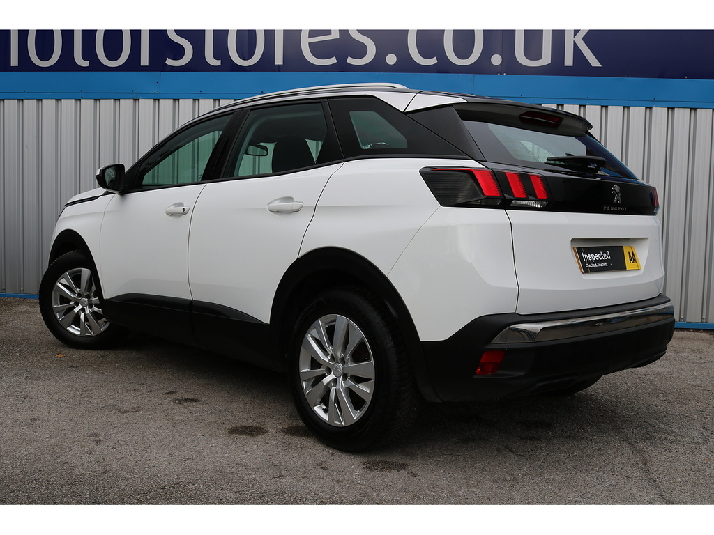 Peugeot 3008 Bluehdi Active YJ68EVK White #6