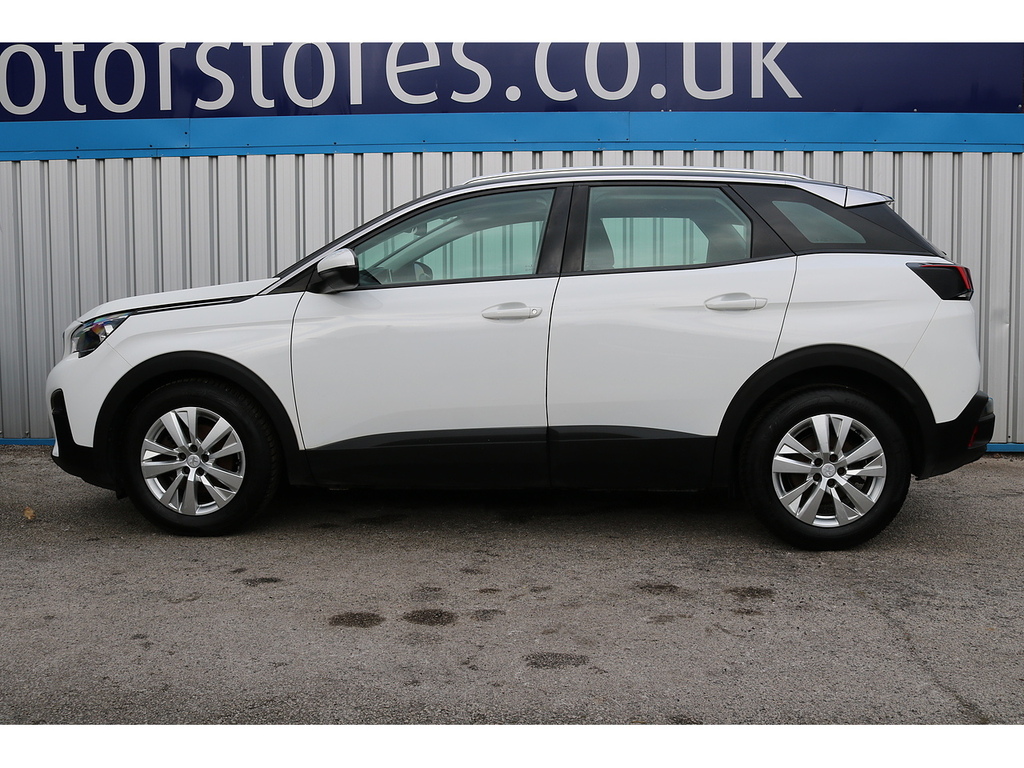Peugeot 3008 Bluehdi Active YJ68EVK White #5