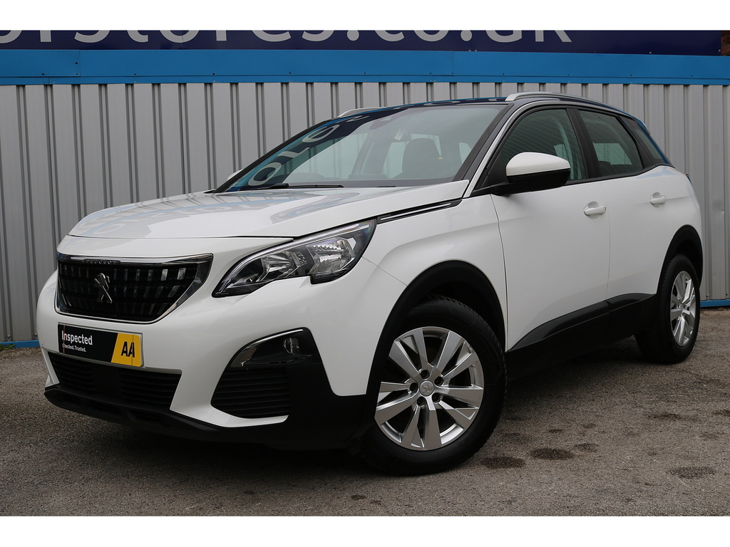 Peugeot 3008 Bluehdi Active YJ68EVK White #4