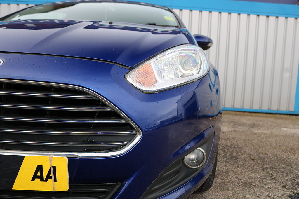 Ford Fiesta T Ecoboost Zetec WX64GKC Blue #4