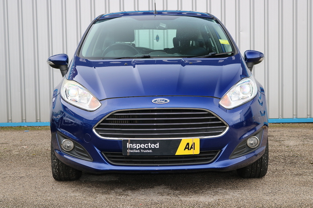 Ford Fiesta T Ecoboost Zetec WX64GKC Blue