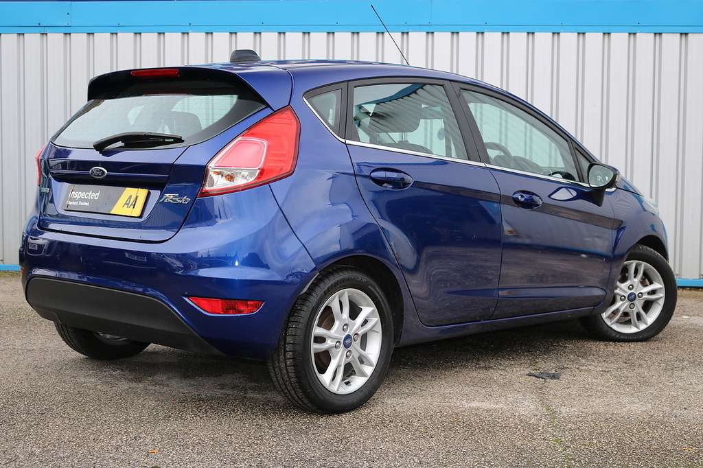 Ford Fiesta T Ecoboost Zetec WX64GKC Blue #6