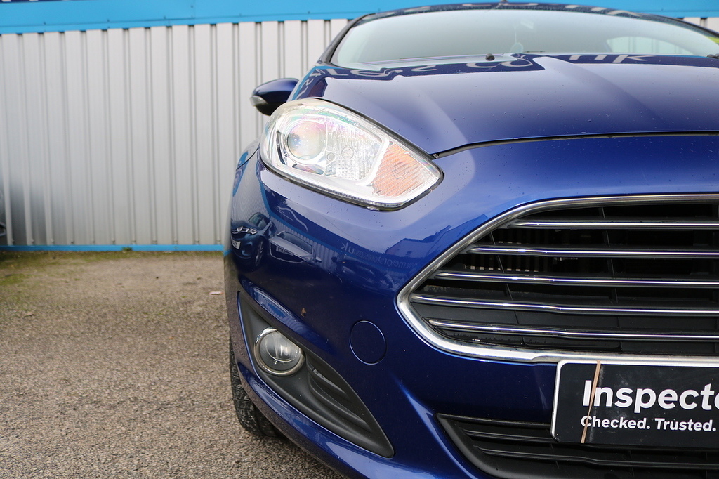 Ford Fiesta T Ecoboost Zetec WX64GKC Blue #2