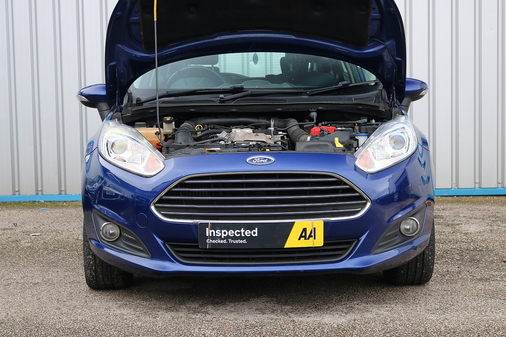 Ford Fiesta T Ecoboost Zetec WX64GKC Blue #3
