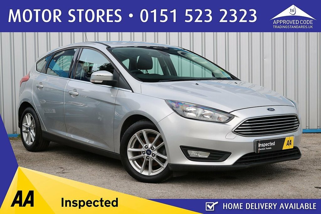 Ford Focus Tdci Zetec SE64ABN Silver