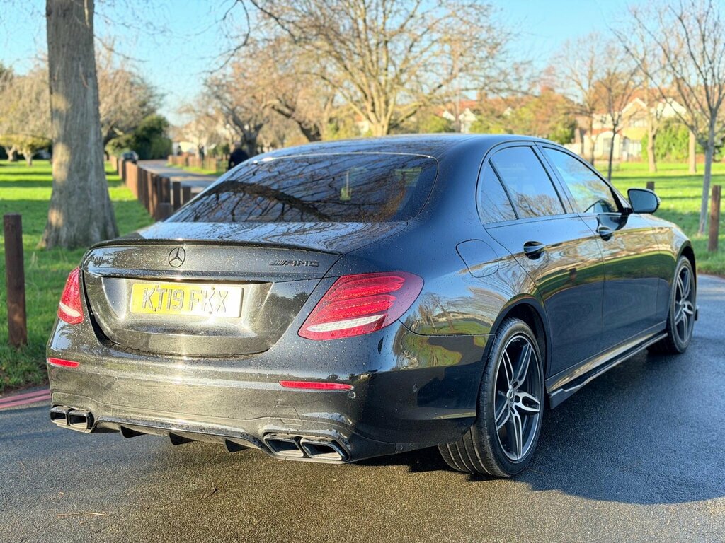 Mercedes-Benz E Class 2.9 E400d Amg Line G-tronic 4Matic Euro 6 Ss 4 KT19FKX Black #3