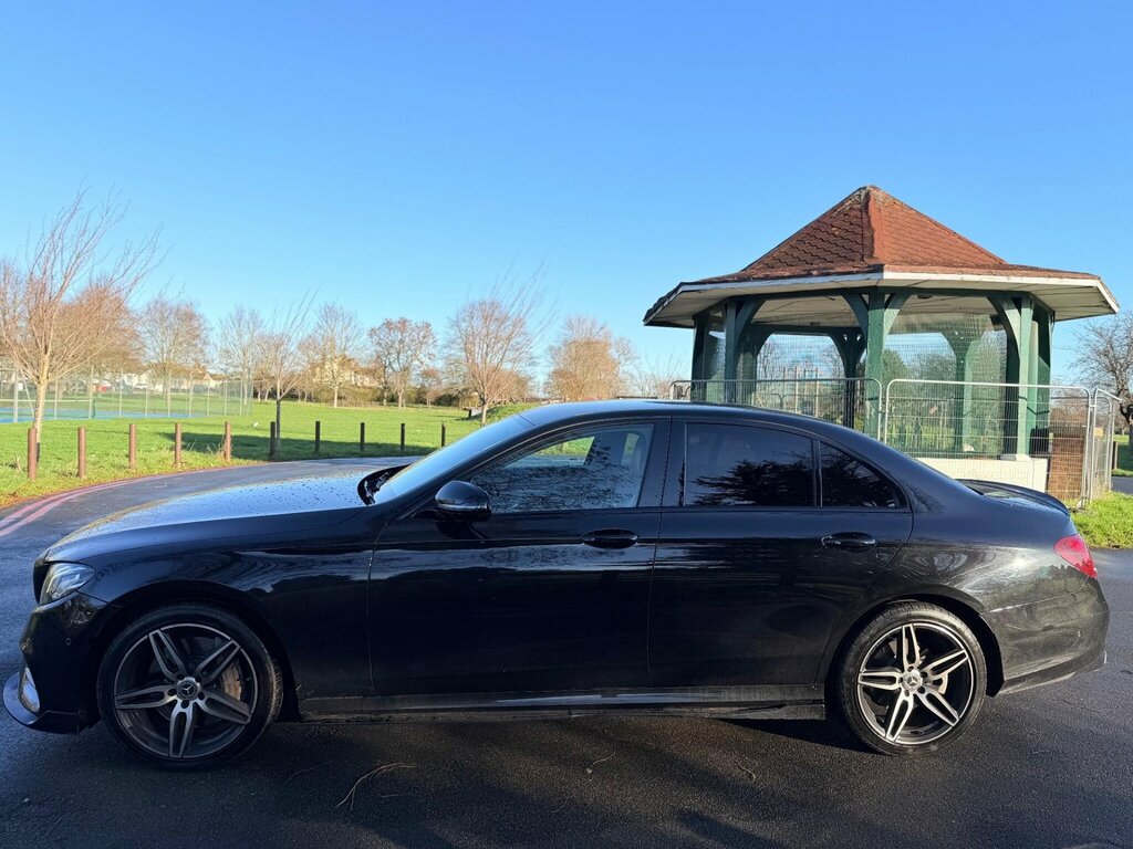 Mercedes-Benz E Class 2.9 E400d Amg Line G-tronic 4Matic Euro 6 Ss 4 KT19FKX Black #6