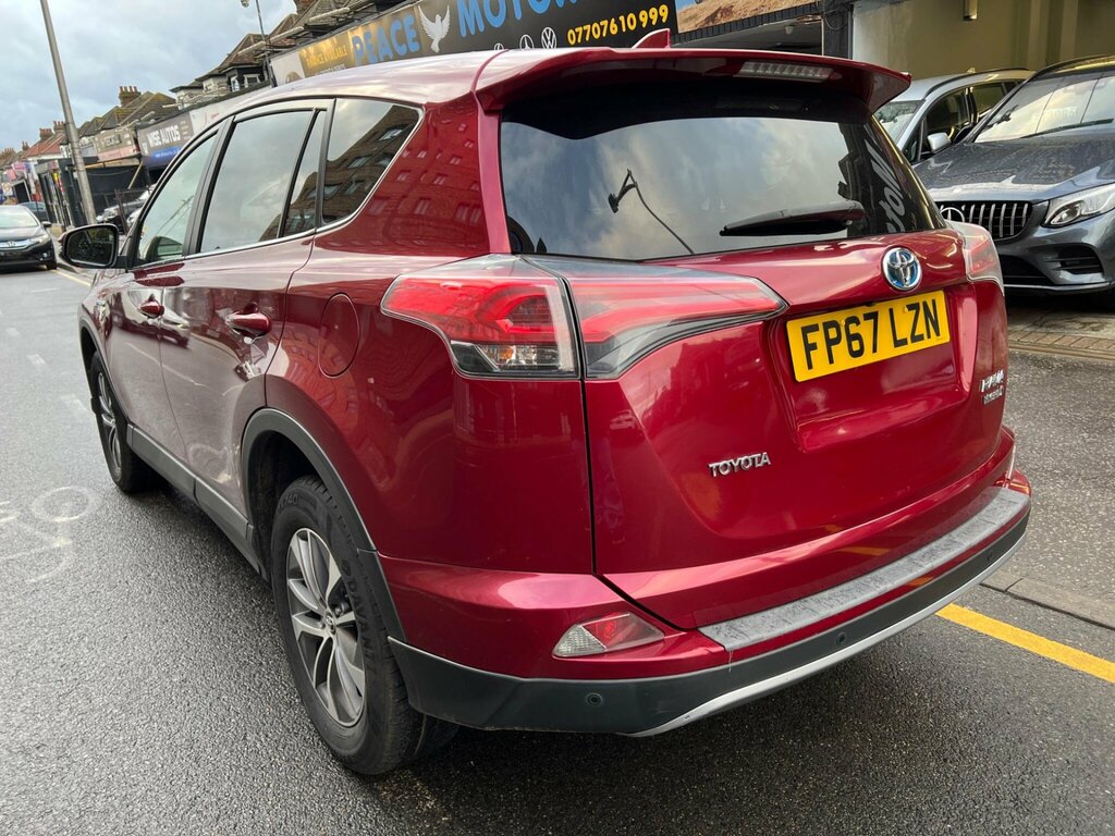 Toyota Rav 4 2.5 Vvt-h Icon Cvt Euro 6 Ss FP67LZN Red #4