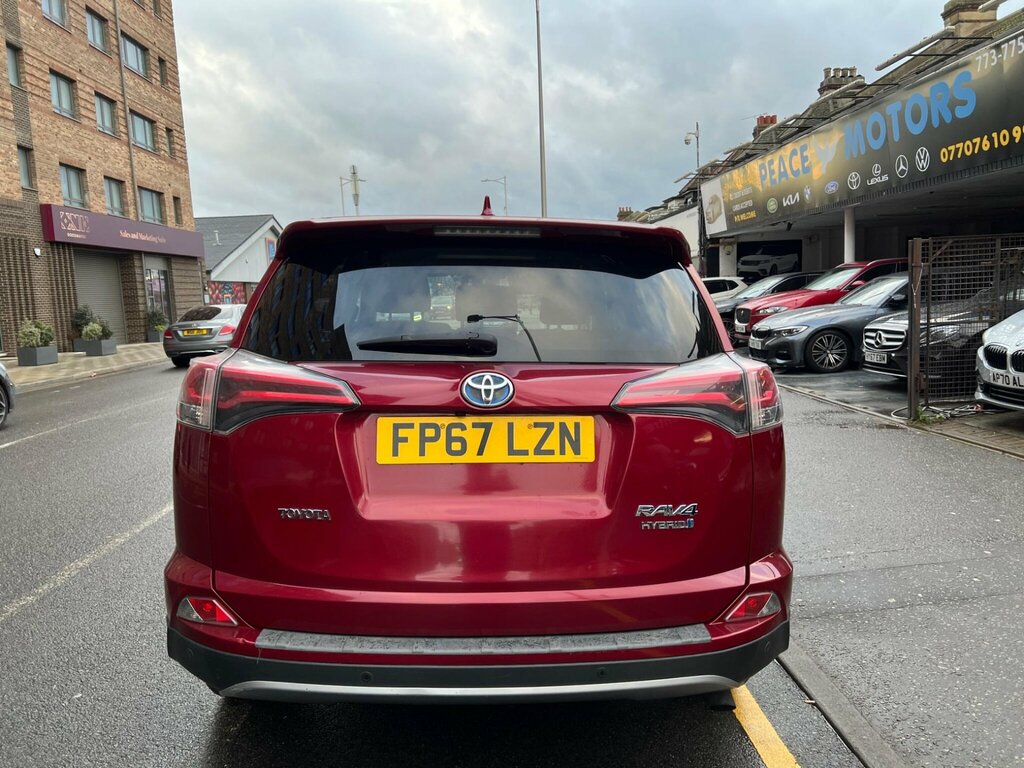 Toyota Rav 4 2.5 Vvt-h Icon Cvt Euro 6 Ss FP67LZN Red #5