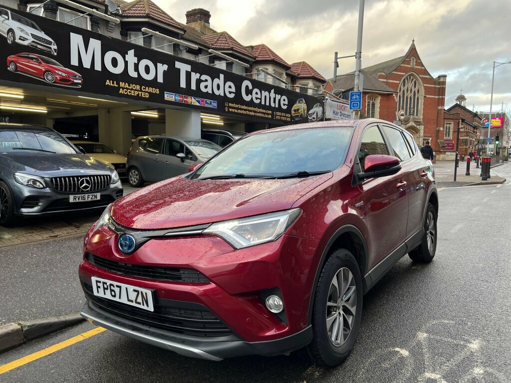 Toyota Rav 4 2.5 Vvt-h Icon Cvt Euro 6 Ss FP67LZN Red