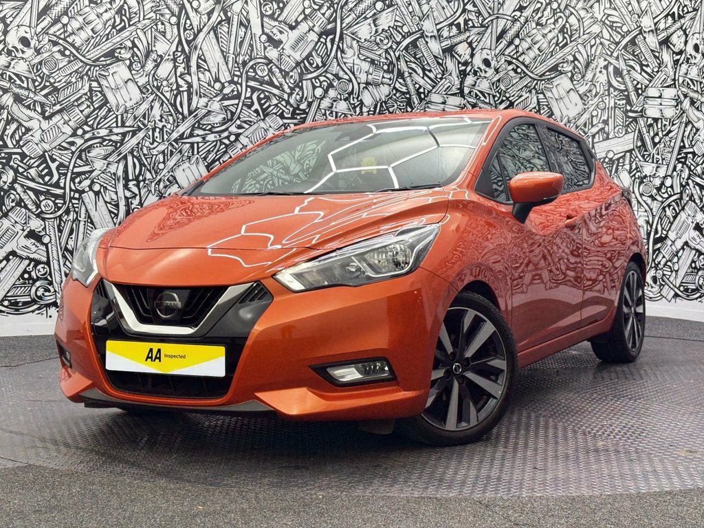 Nissan Micra 1L Tekna MM69YCL Orange #5