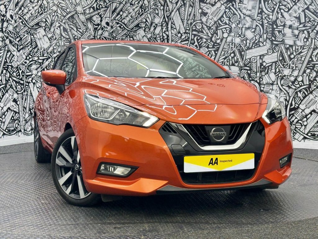 Nissan Micra 1L Tekna MM69YCL Orange #2