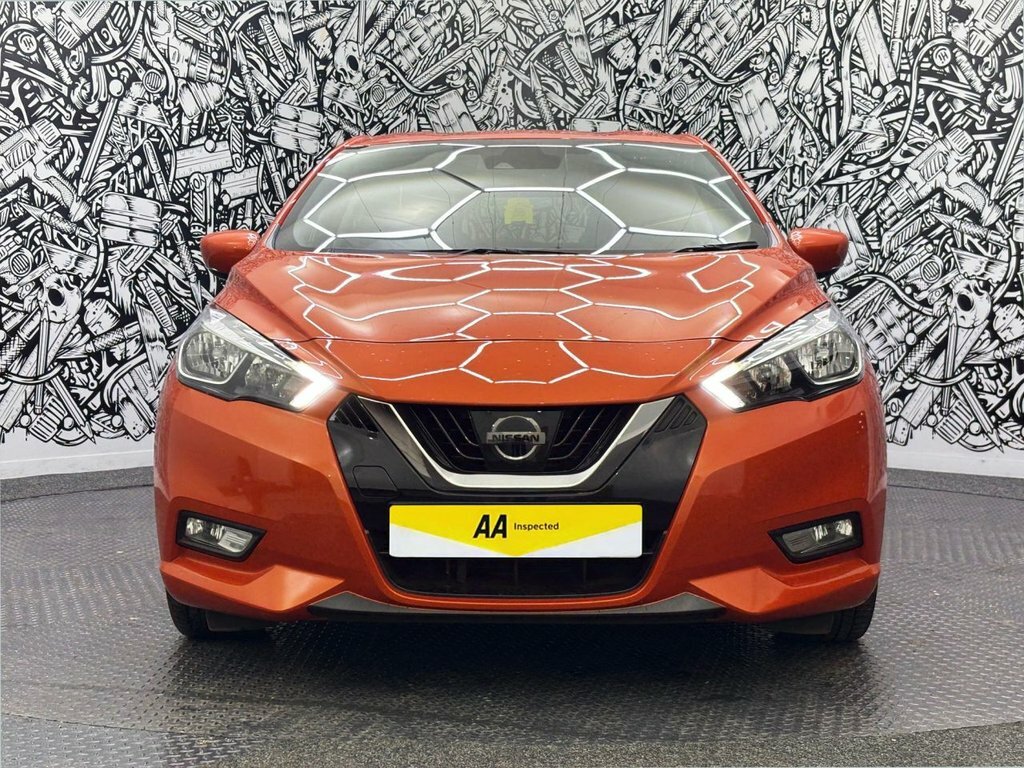 Nissan Micra 1L Tekna MM69YCL Orange #3