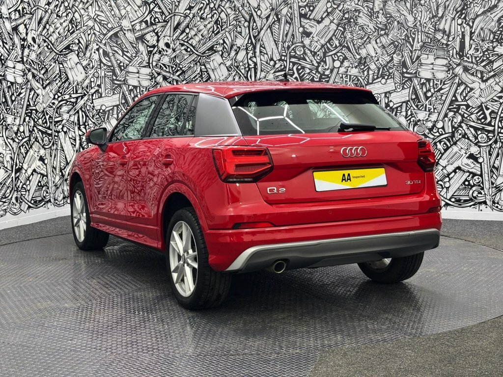 Audi Q2 1L S Line YE69XUA Red #6