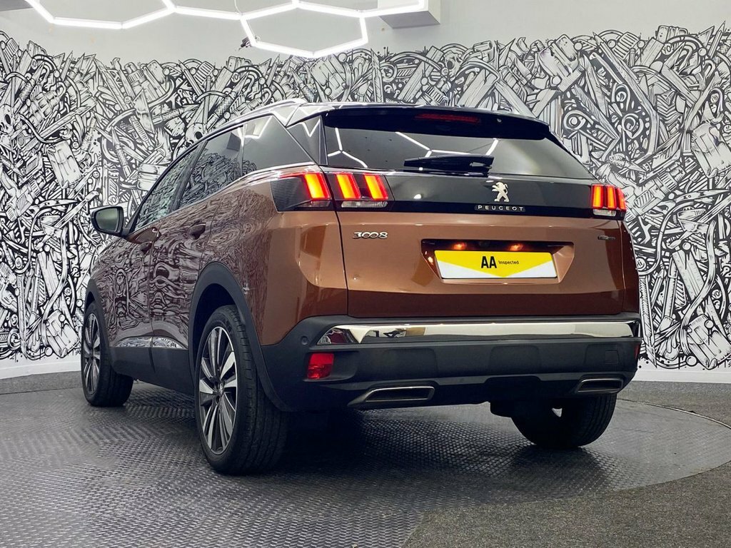 Peugeot 3008 1.2L Gt Line Premium GJ70BOU Brown #6