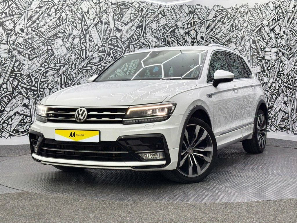 Volkswagen Tiguan 2L R-line White #5