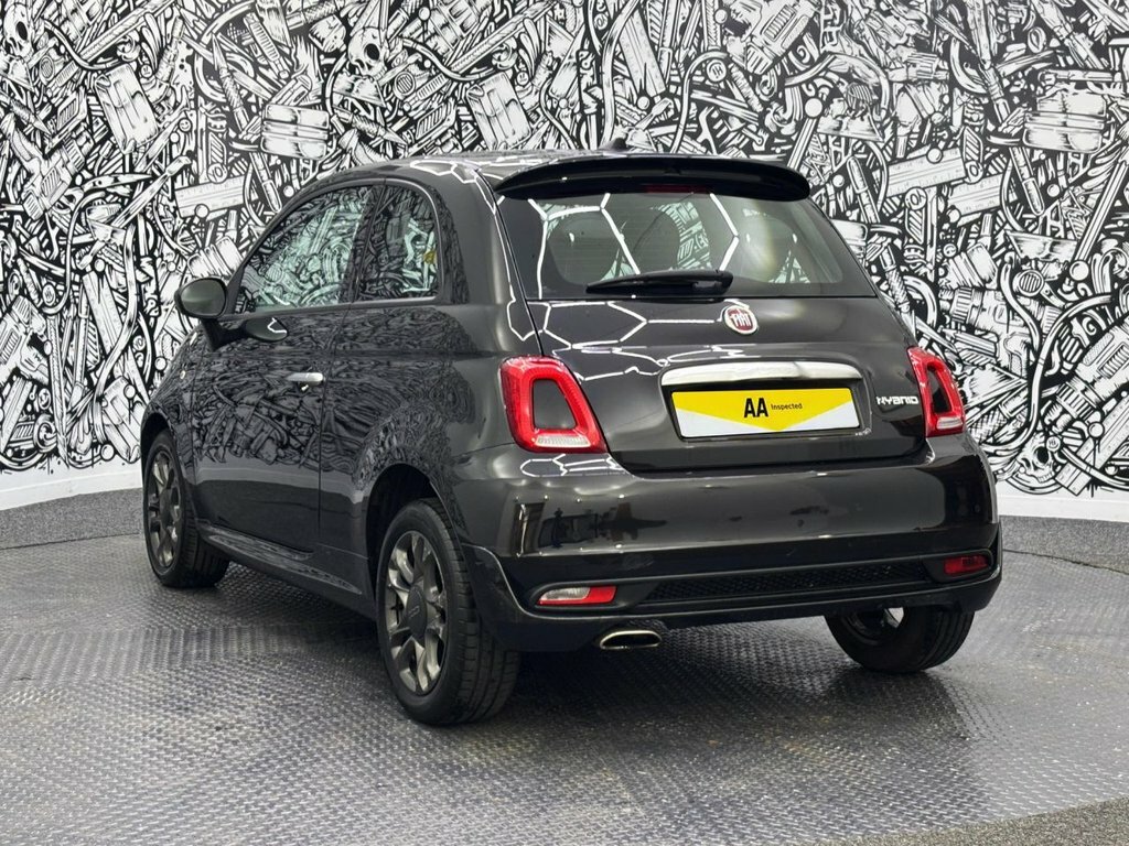 Fiat 500 1L Hey Google FP71OPO Black #6